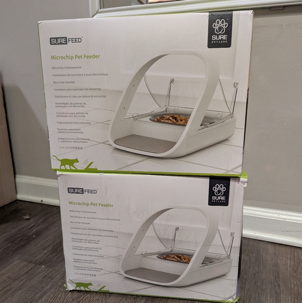 Microchip Pet Feeder - White - Picture 4 of 4